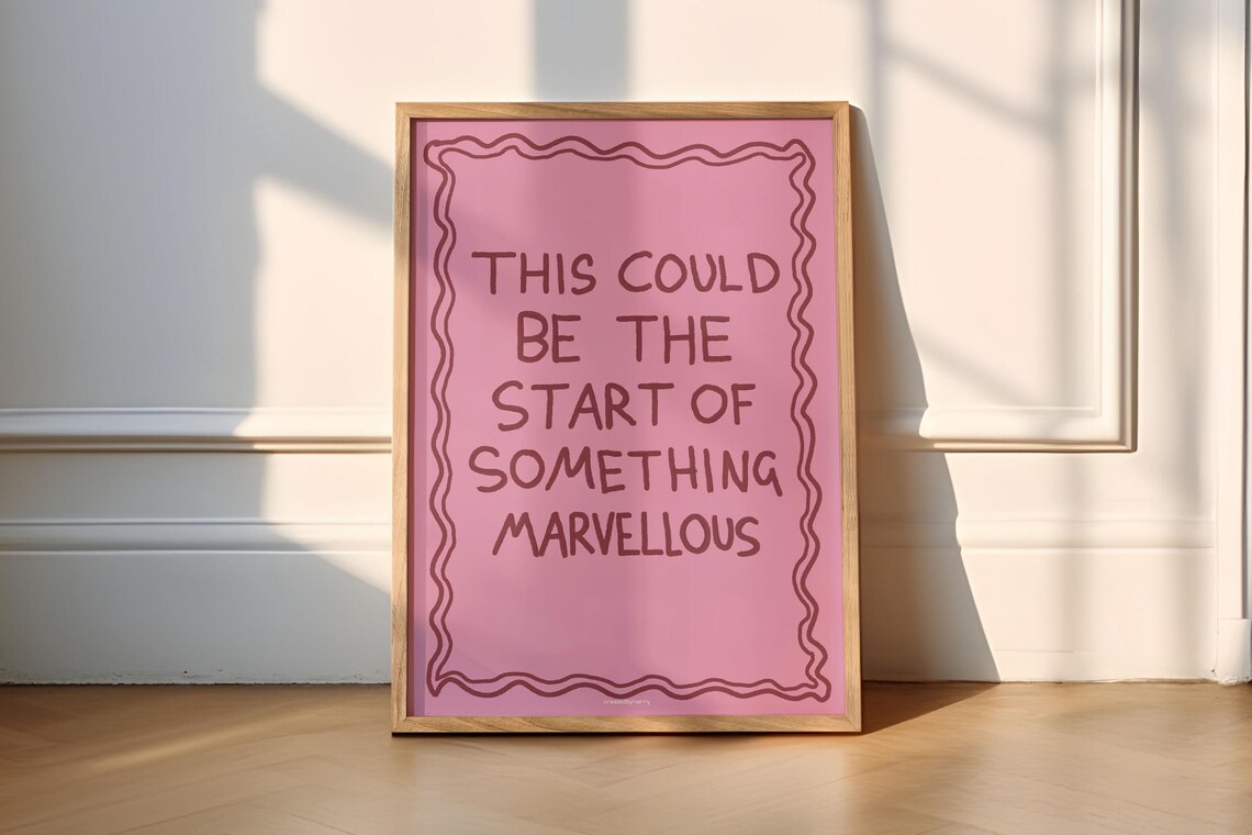 This Could Be the Start of Something Marvellous