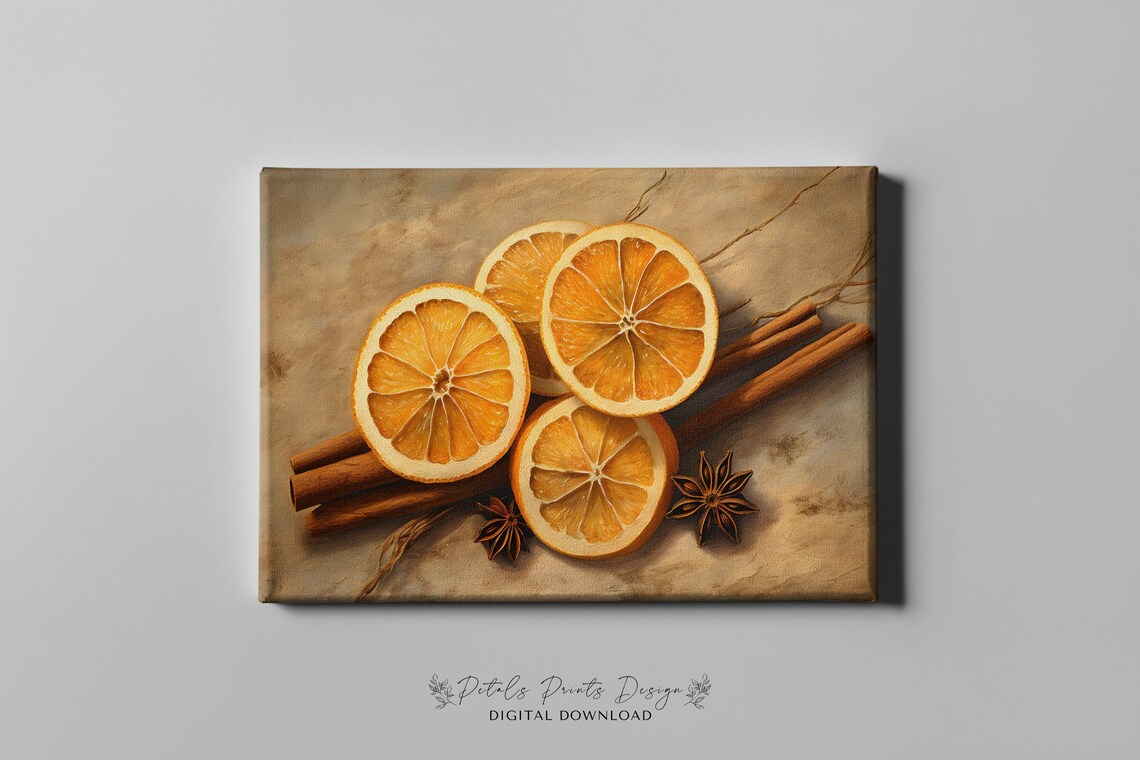Christmas Wall Decor Rustic Xmas Art Print - Image 4