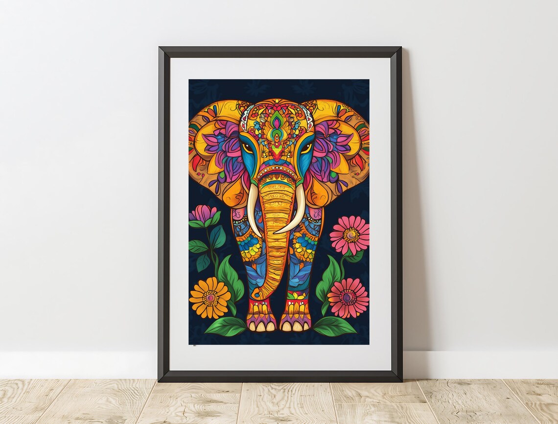 Dopamine Decor Poster, Maximalist Trendy Decor