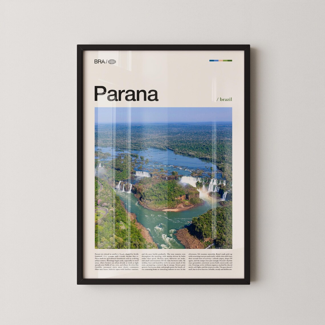 Parana, Brazil Landscape Photography Art Print