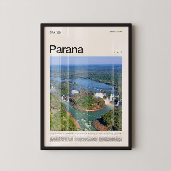 Parana, Brazil Landscape Photography Art Print