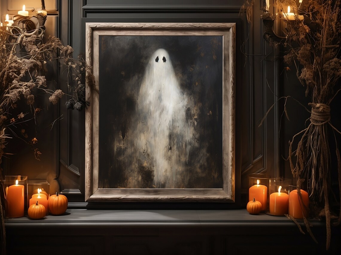 Halloween Wall Decor, Trendy Fall Art Print