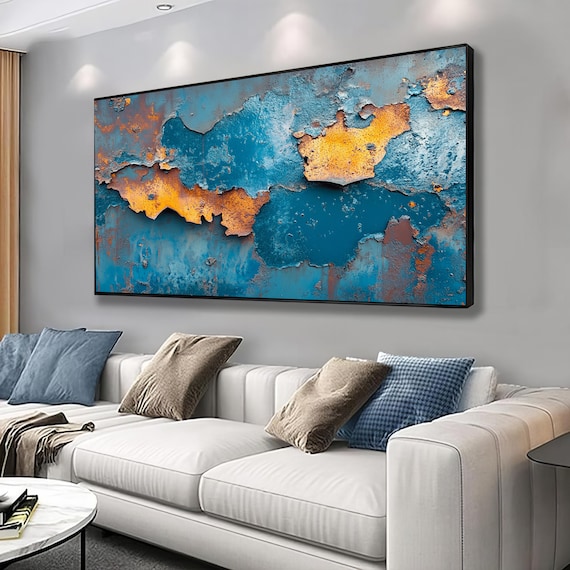Abstract Tree Ring 3d Looking Abstract Art Colors Print Rustic Home Decor Rustic Wall Print