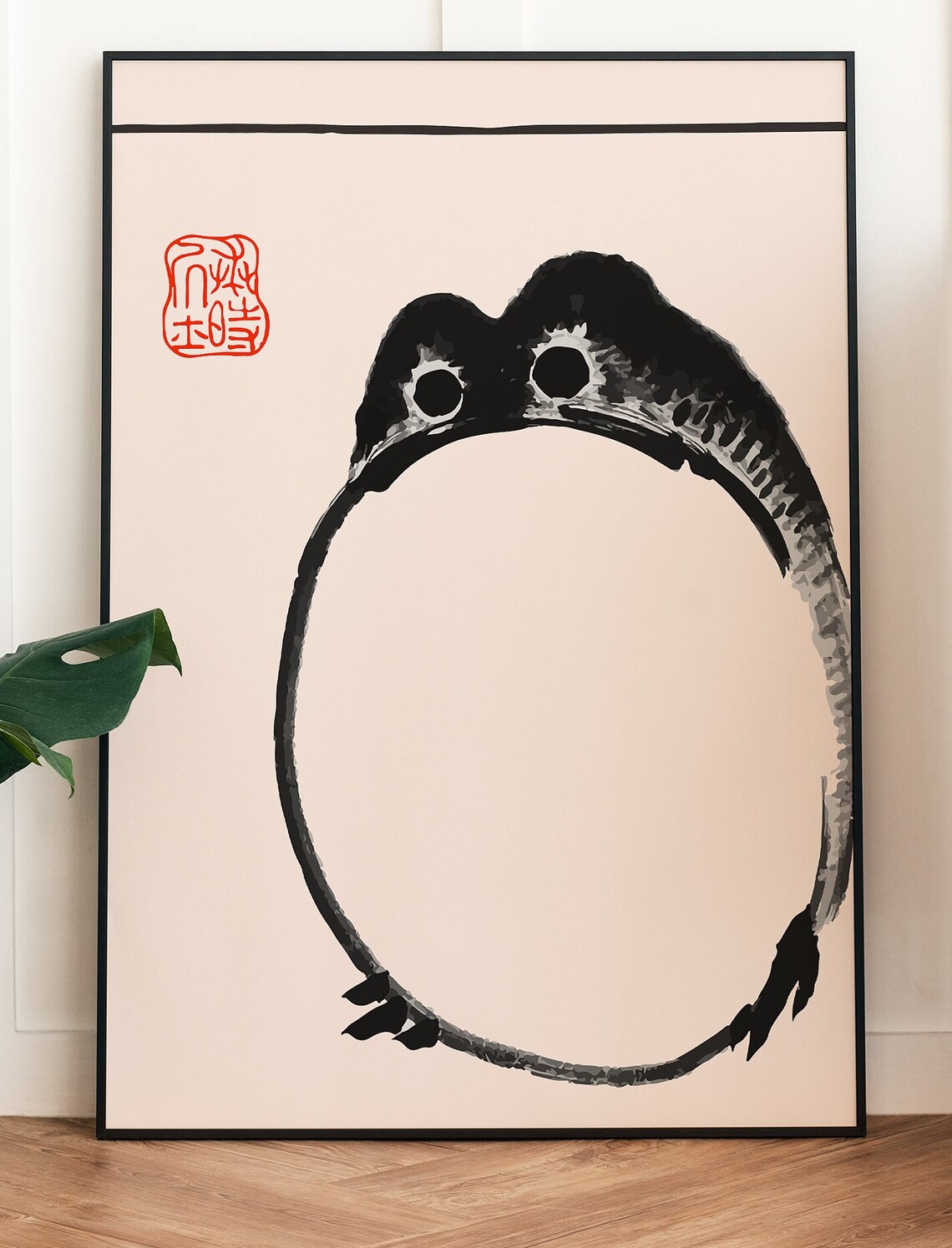 Japanese Frog Matsumoto Hoji, Vintage Poster - Image 3