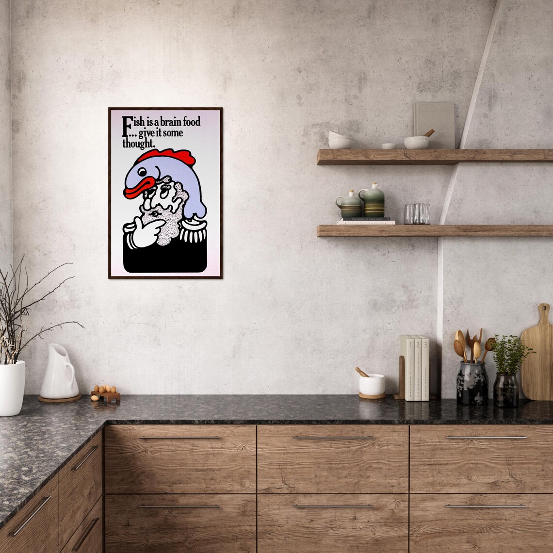 Old Food Advertisement Quotes, Retro Kitchen Decor - Image 2