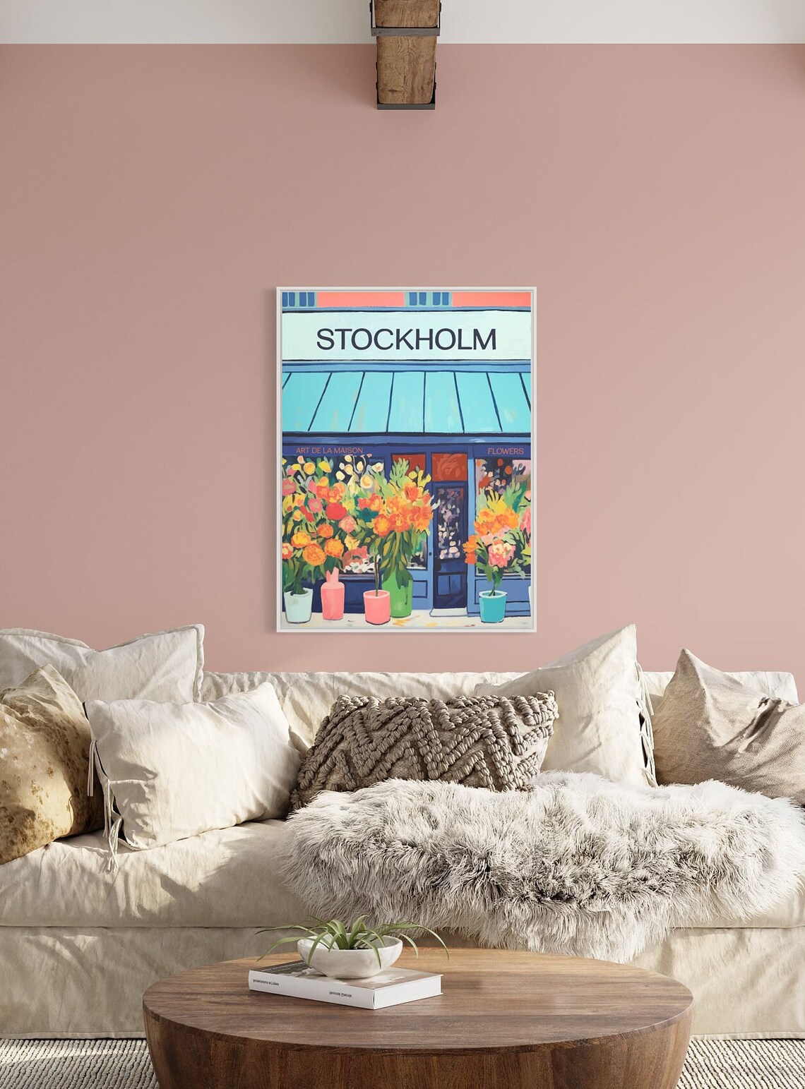 Flower Market Poster, Botanical Floral Decor - Image 5