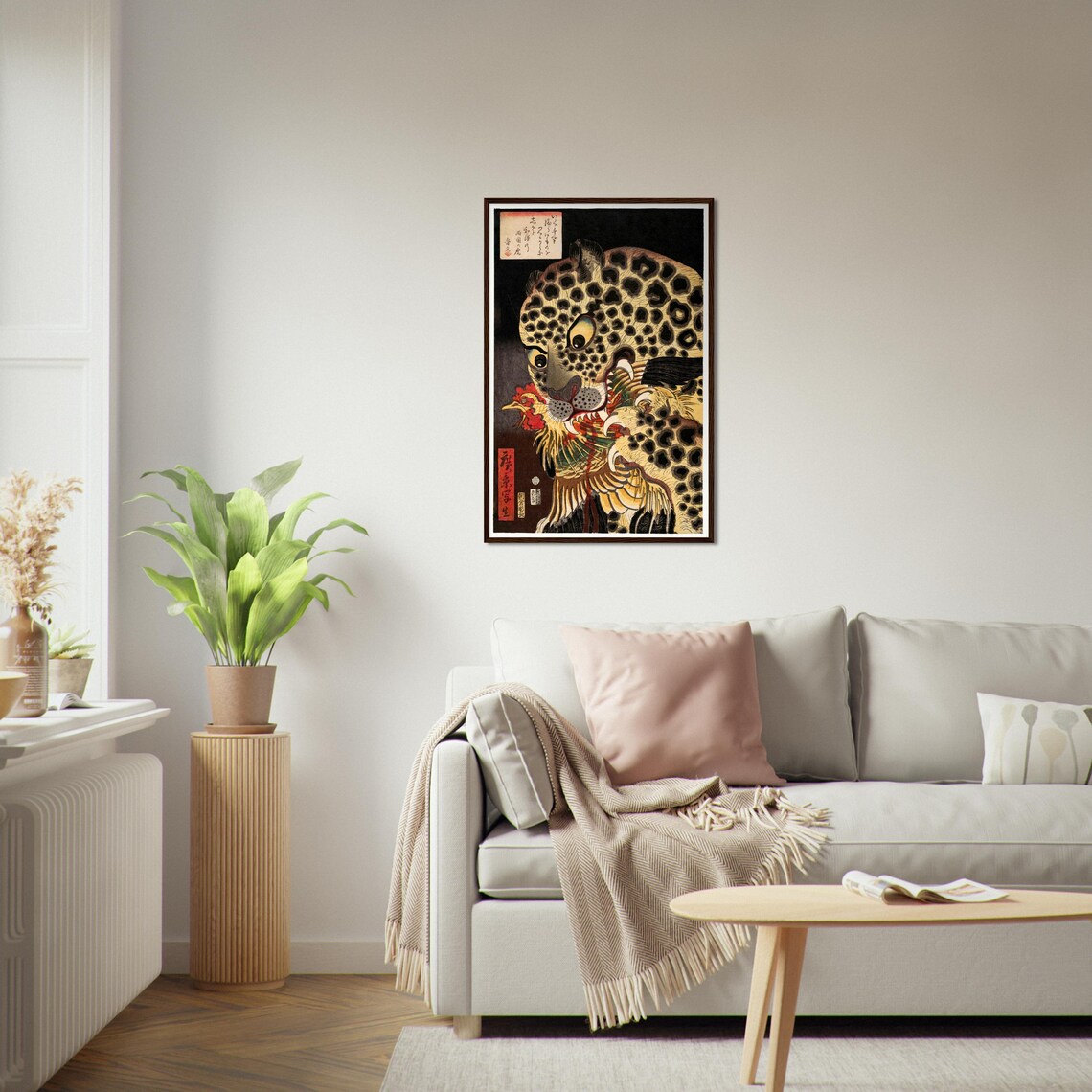 Japanese Ukiyo-E Tiger Art, Japanese Woodblock Art - Image 4
