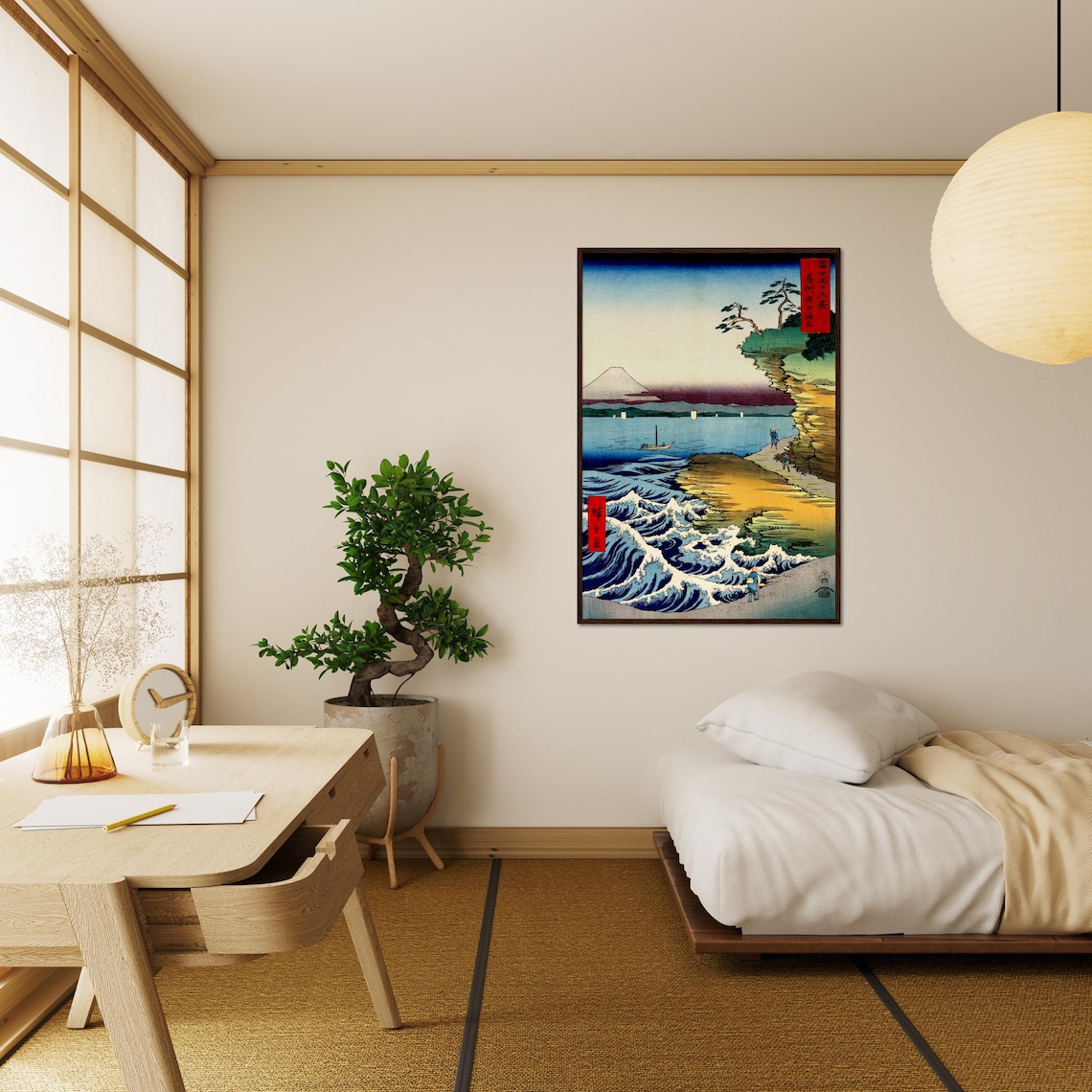 Japanese Hiroshige - Traditional Travel Poster - Image 4