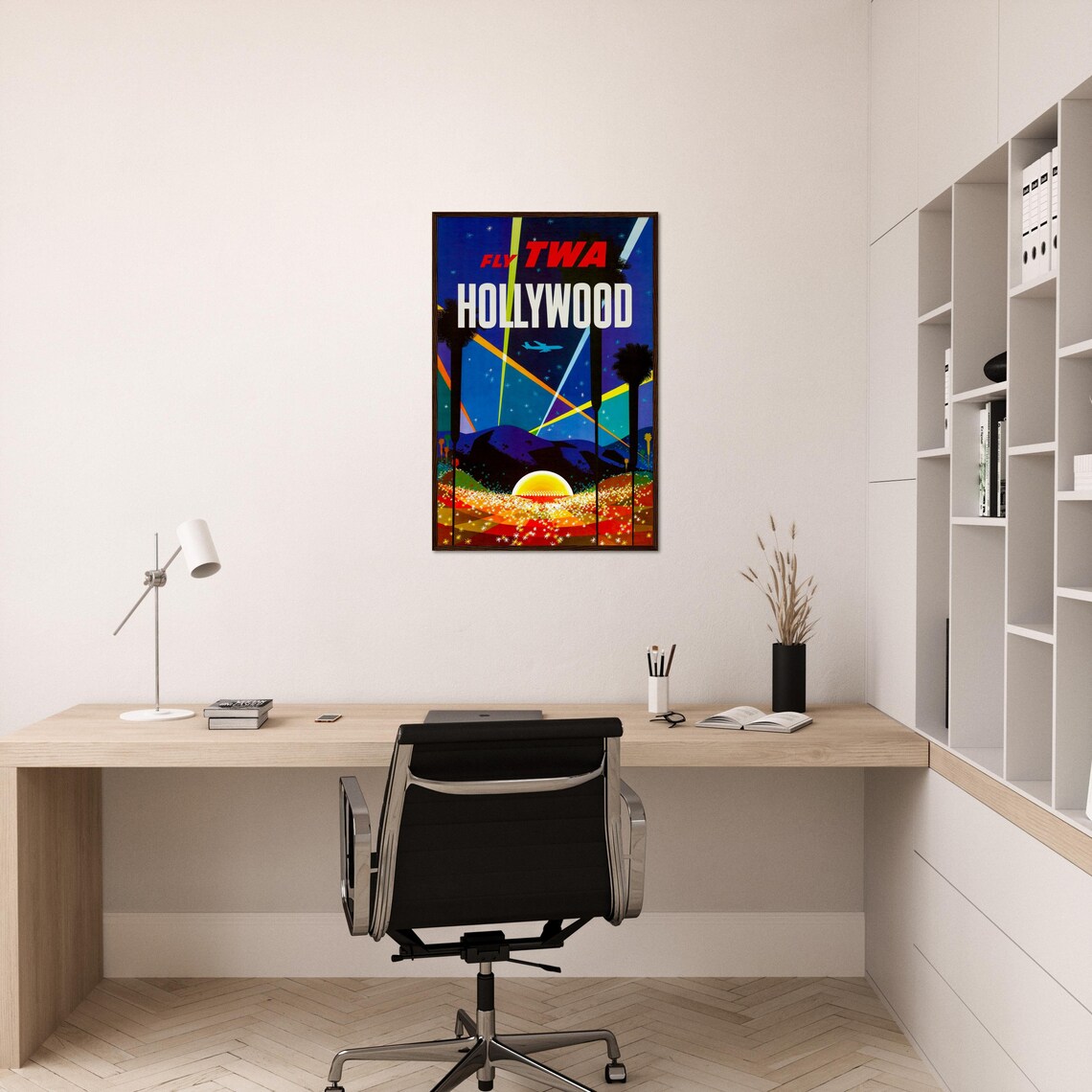 Los Angeles Travel Poster, Vintage Retro Decor - Image 4