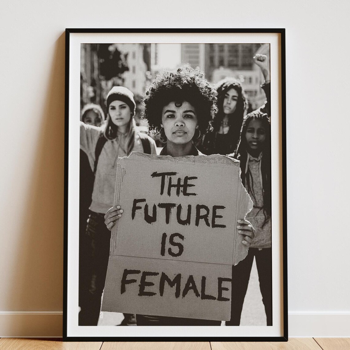 The Future Is Female, Feminist Art Print
