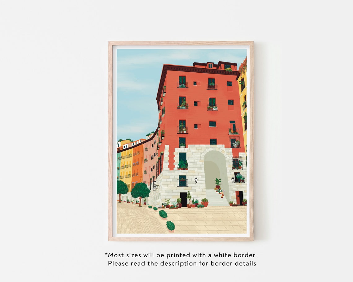 Madrid Poster Spain, Travel Poster - Image 3