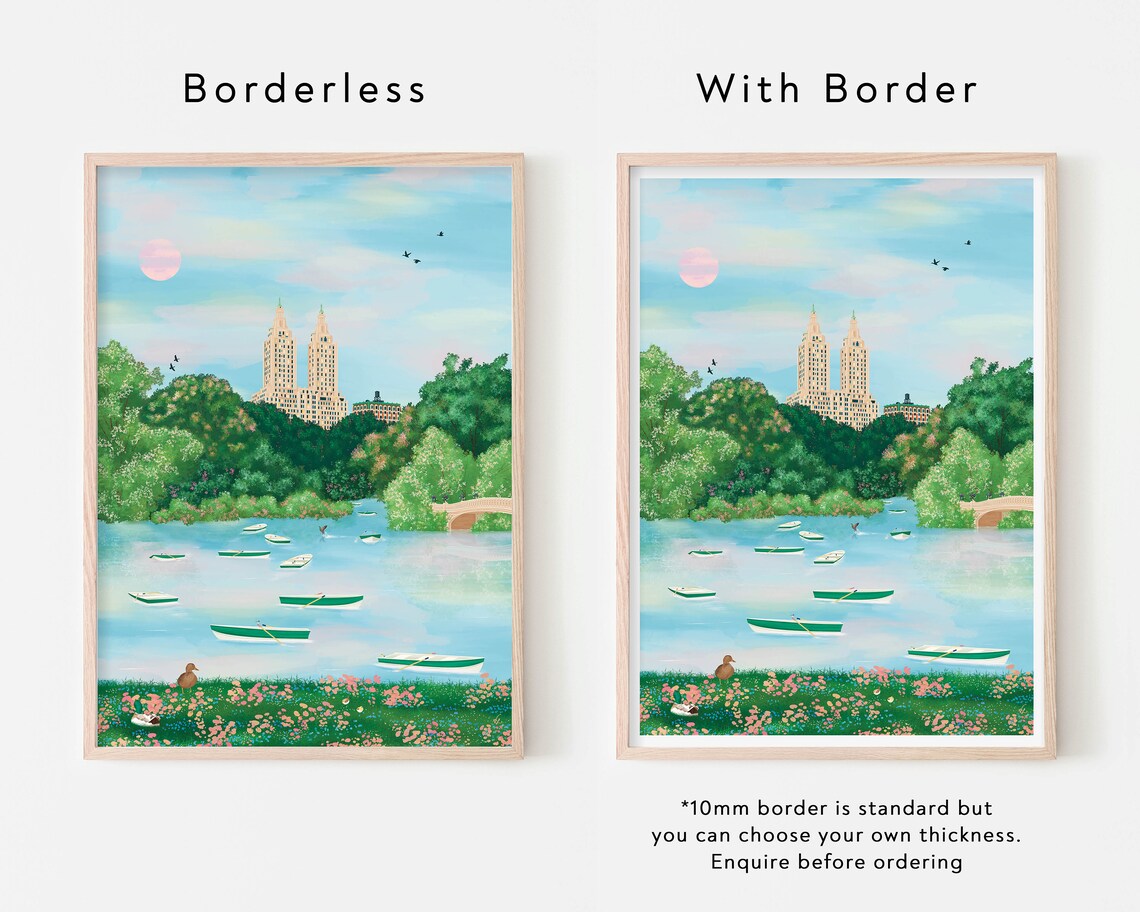 Bow Bridge In Central Park, New York City Poster - Image 3
