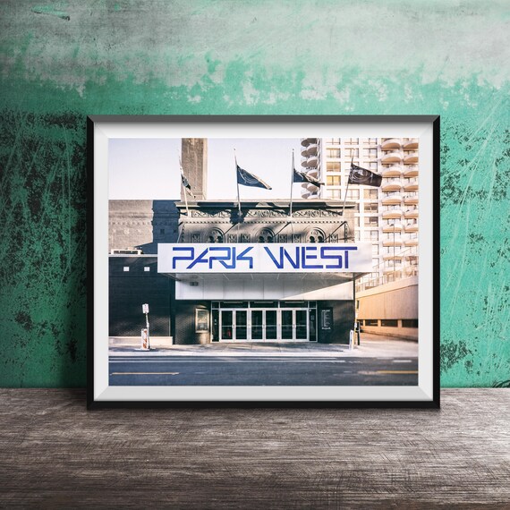 Park West Chicago Lincoln Park Theater Entrance Color Photo Print