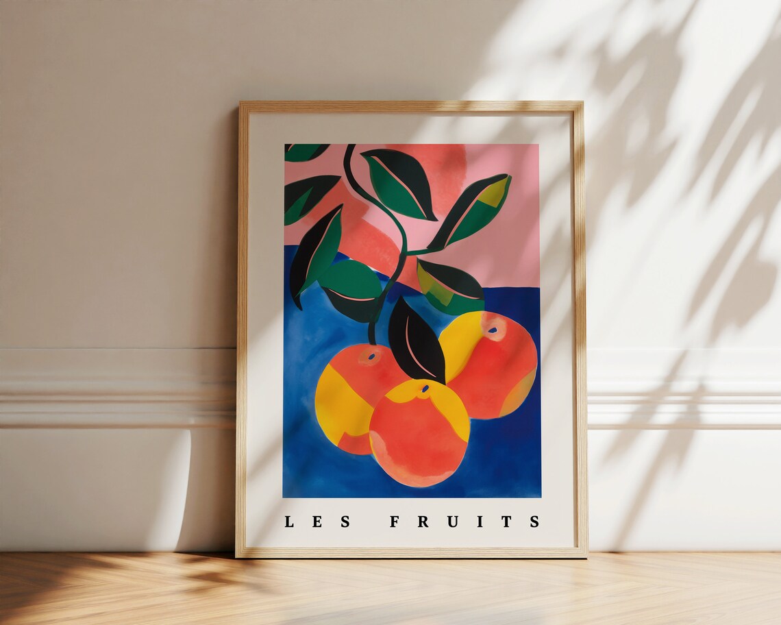 Fruit Art Print 1 - Image 3