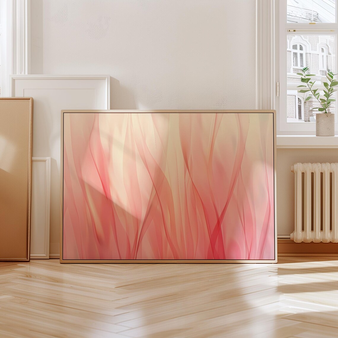 Abstract Poster, Minimalist Gradient Art
