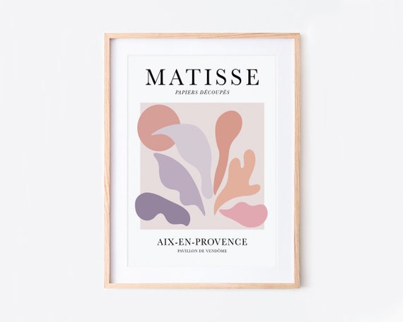 Henri Matisse Cutouts Botanical Leaves Art Print