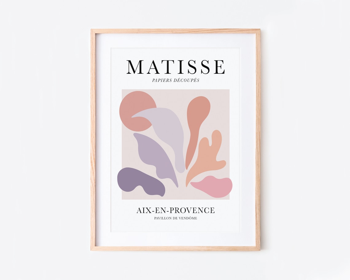Henri Matisse Cutouts Botanical Leaves Art Print