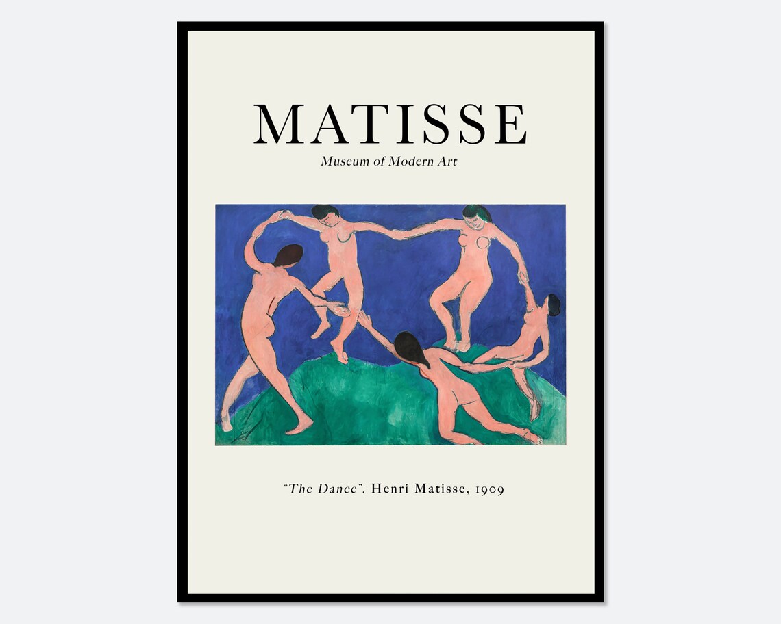 Henri Matisse The Dance, Vintage Art Print - Image 2