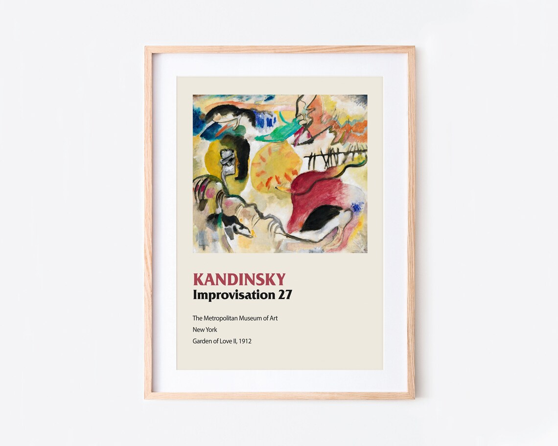 Kandinsky Improvisation 27 Garden Of Love II