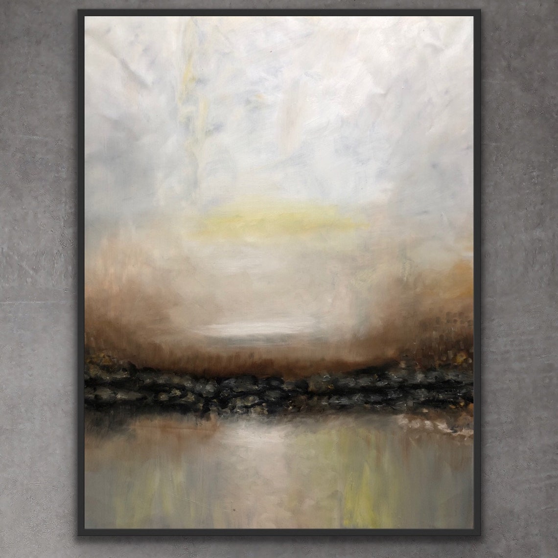 Sea Oil Painting On Abstract Oil Painting Large On Contemporary Oil Painting Original Large Modern Painting
