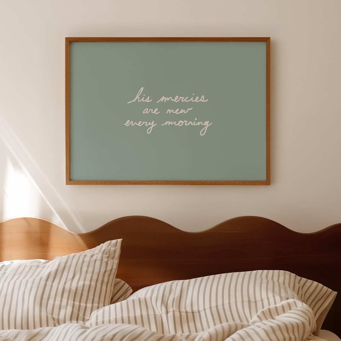 Minimalist Jesus, Handdrawn Typography Poster