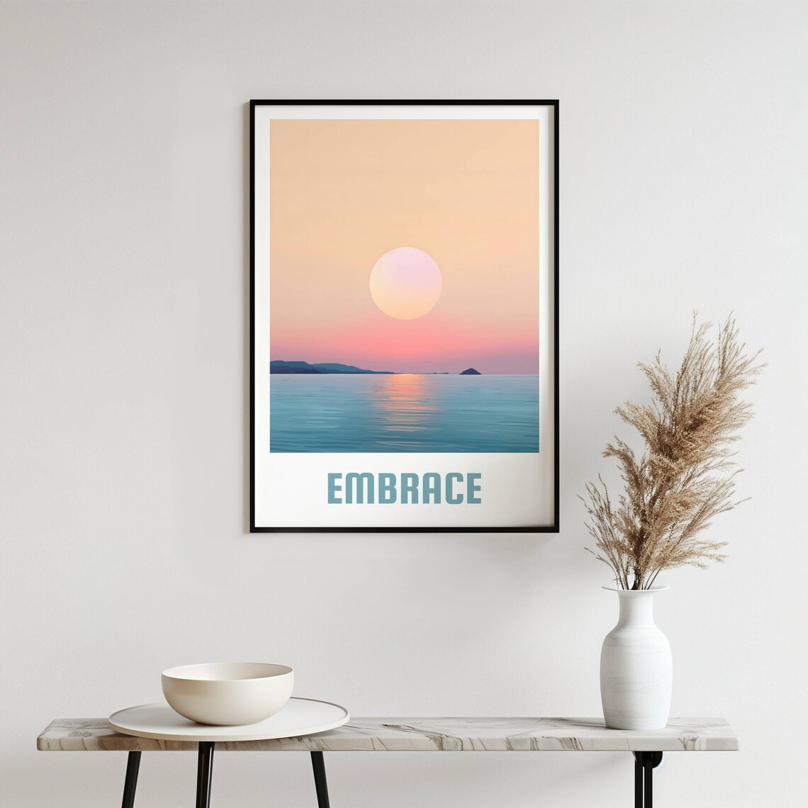 Sunset Poster Travel Wall Art Travel Poster Living Room Decor Outdoor Art Nature Graphic Scenery Inspiration Art Sunset Art - Image 4