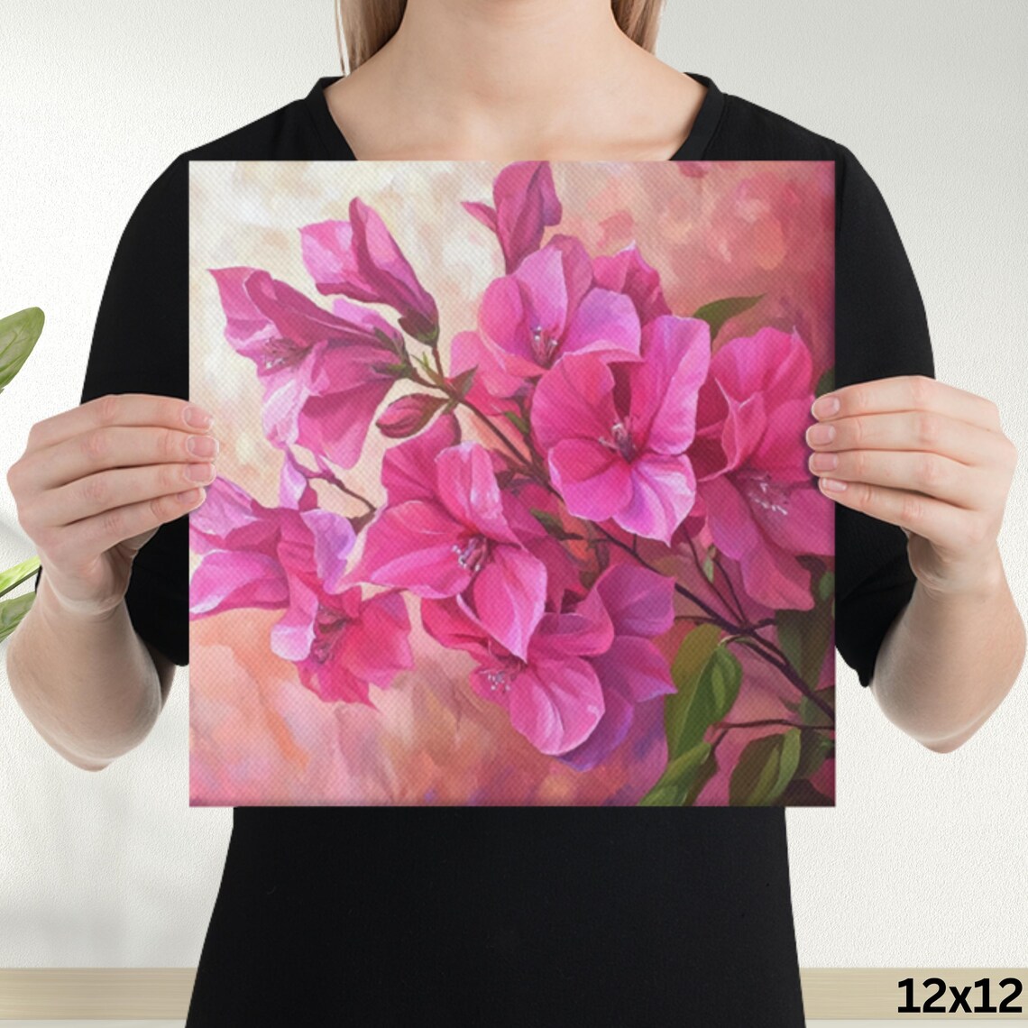Magenta Bougainvillea Blossoms Vibrant Tropical Floral Poster - Image 3