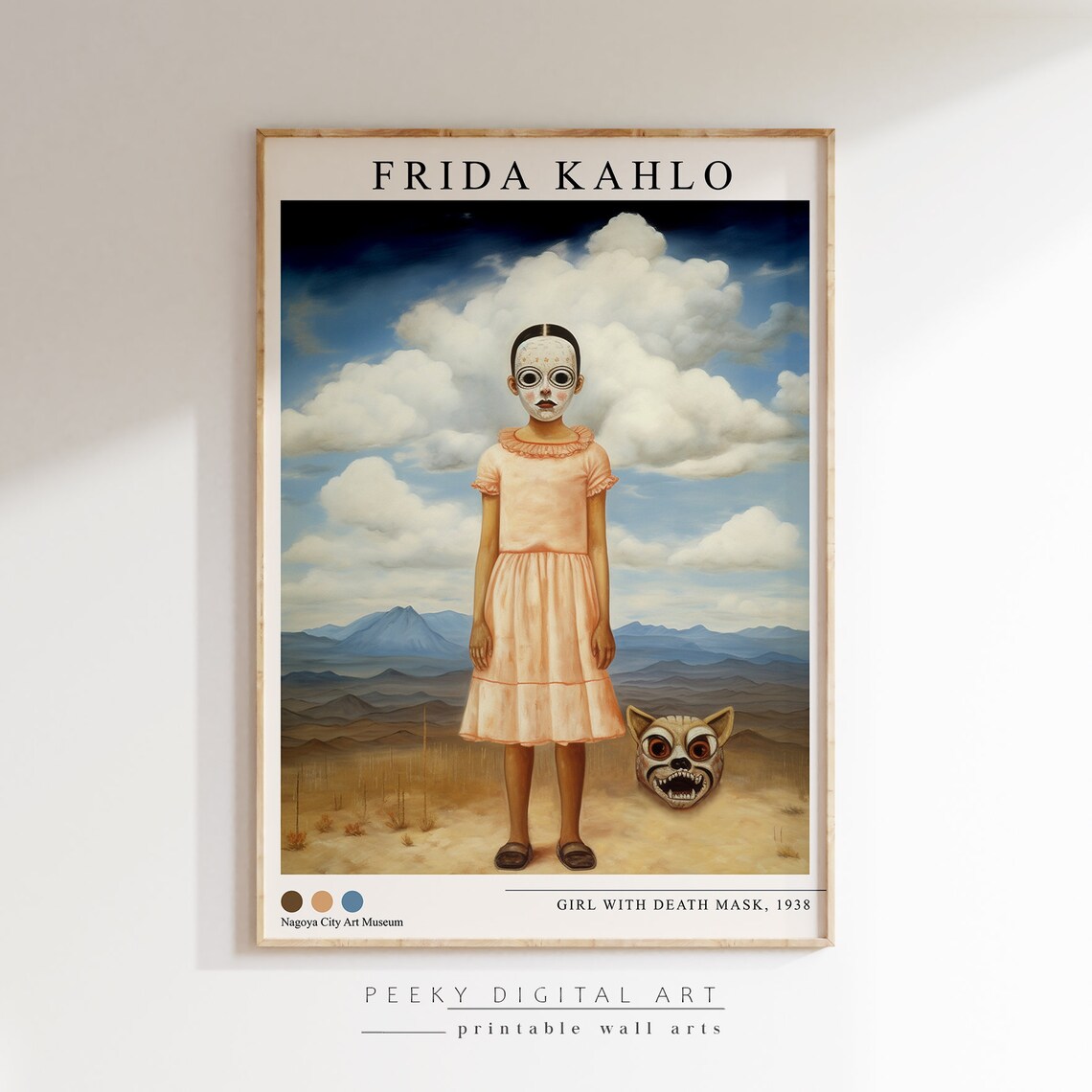 Frida Kahlo Print Famous Artist Prints Exhibition Poster Classical Art Print - Image 2