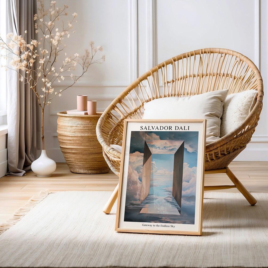 Salvador Dali Surrealism Art Poster, Bedroom Wall Art - Image 2