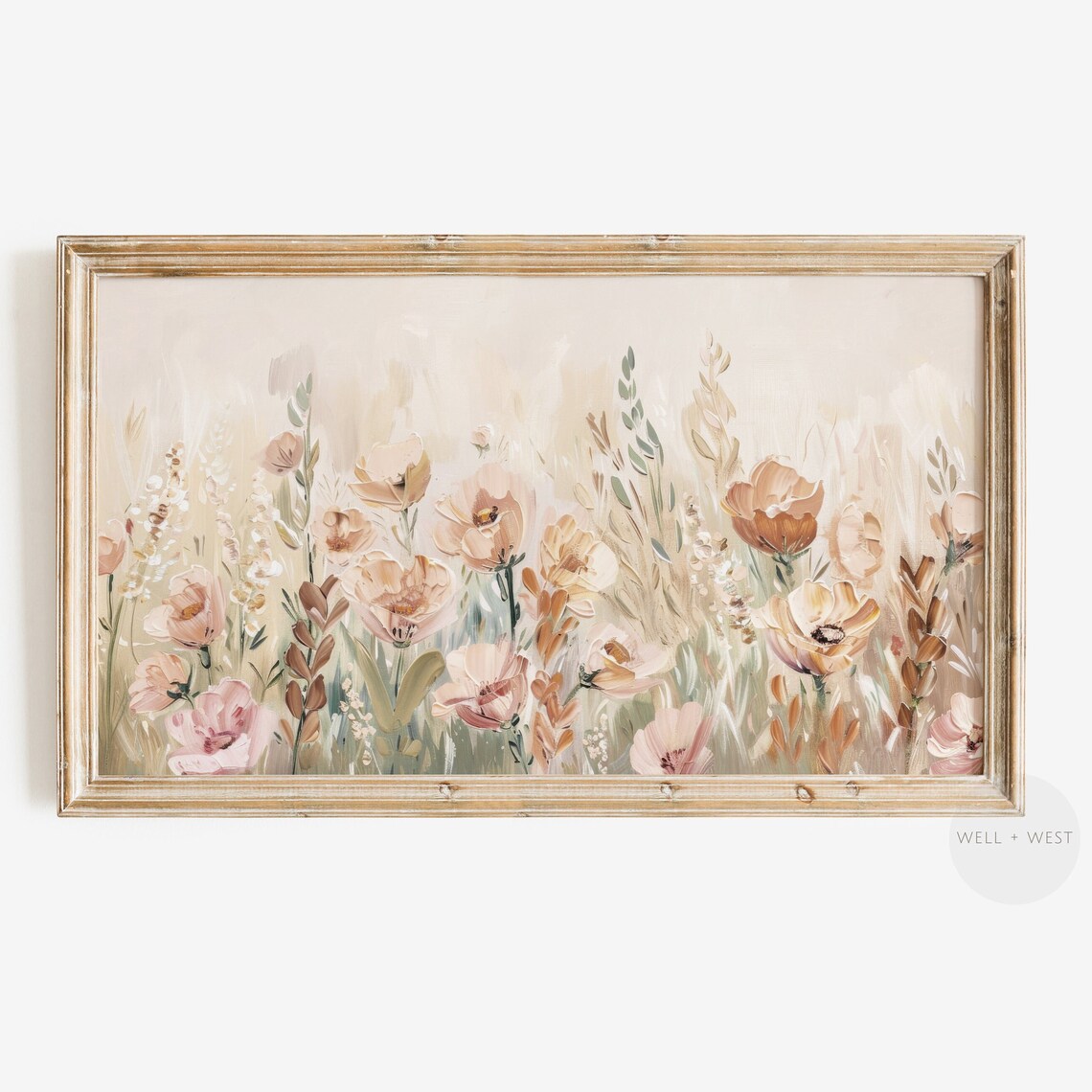 Wildflower Easter Spring Floral Art Print