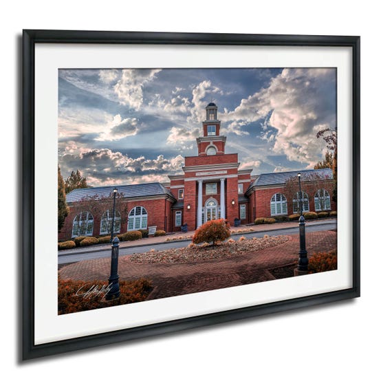 Maryville Tn Municipal Building Photo Soft Morning Light Fall Leaves