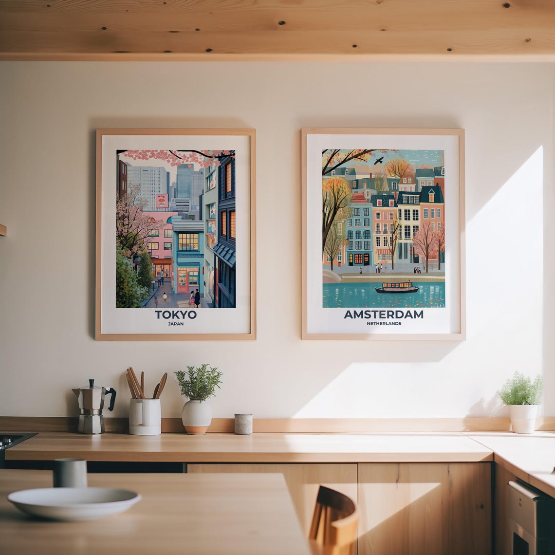 Tokyo Travel Poster Tokyo Poster Tokyo Travel Print Tokyo City Print Travel Print Travel Poster Tokyo Wall Decor Japan Poster - Image 2