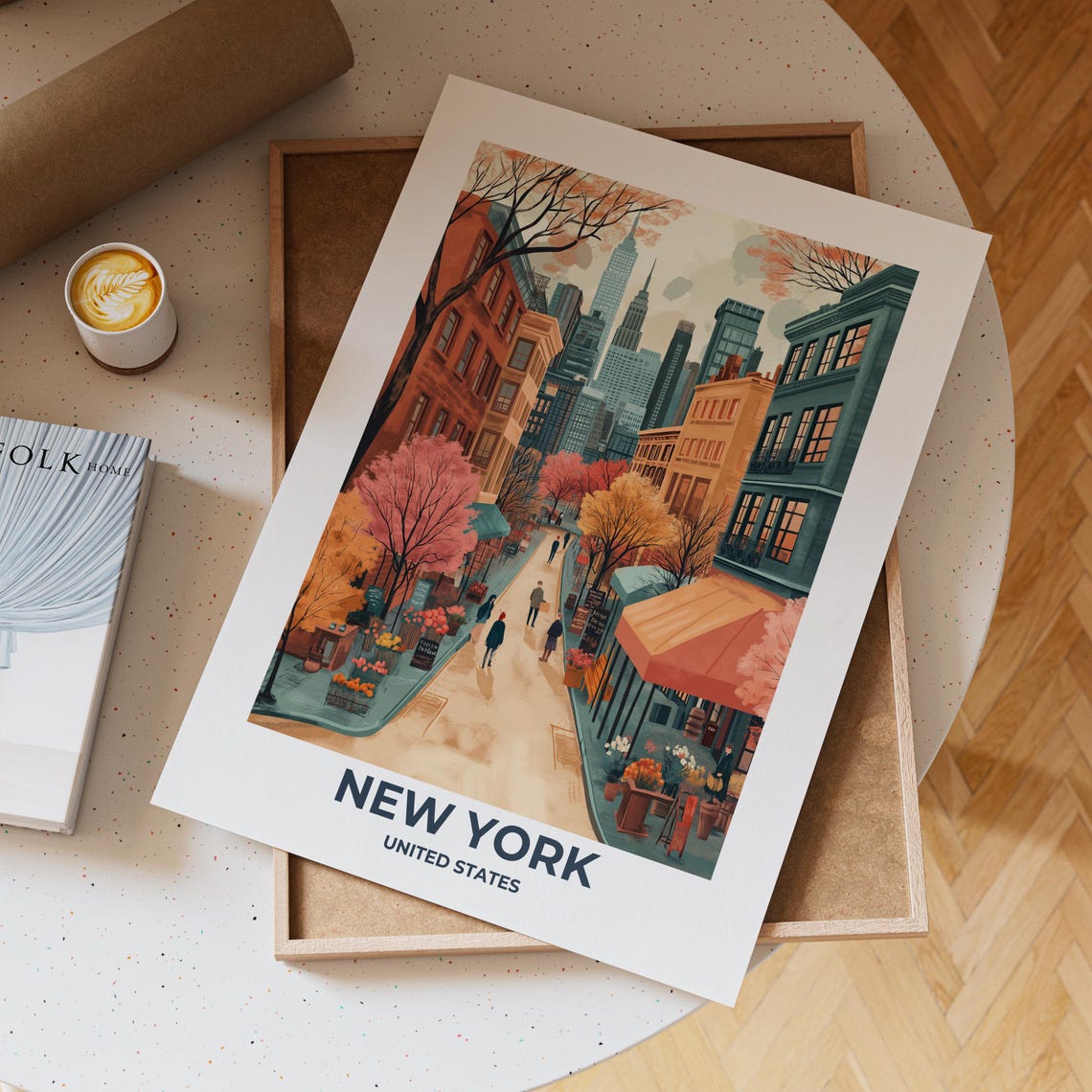 New York Travel Poster New York Poster New York Travel Print New York City Print Travel Print Travel Poster New York Wall Decor 013 - Image 4