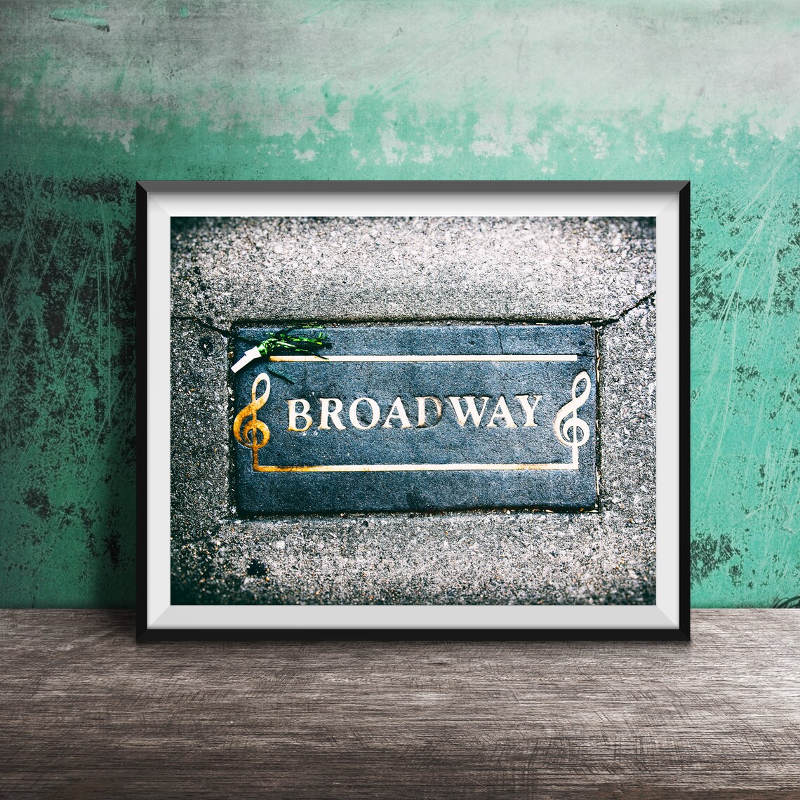 Nashville Broadway Sign Photography, Music City Art Print