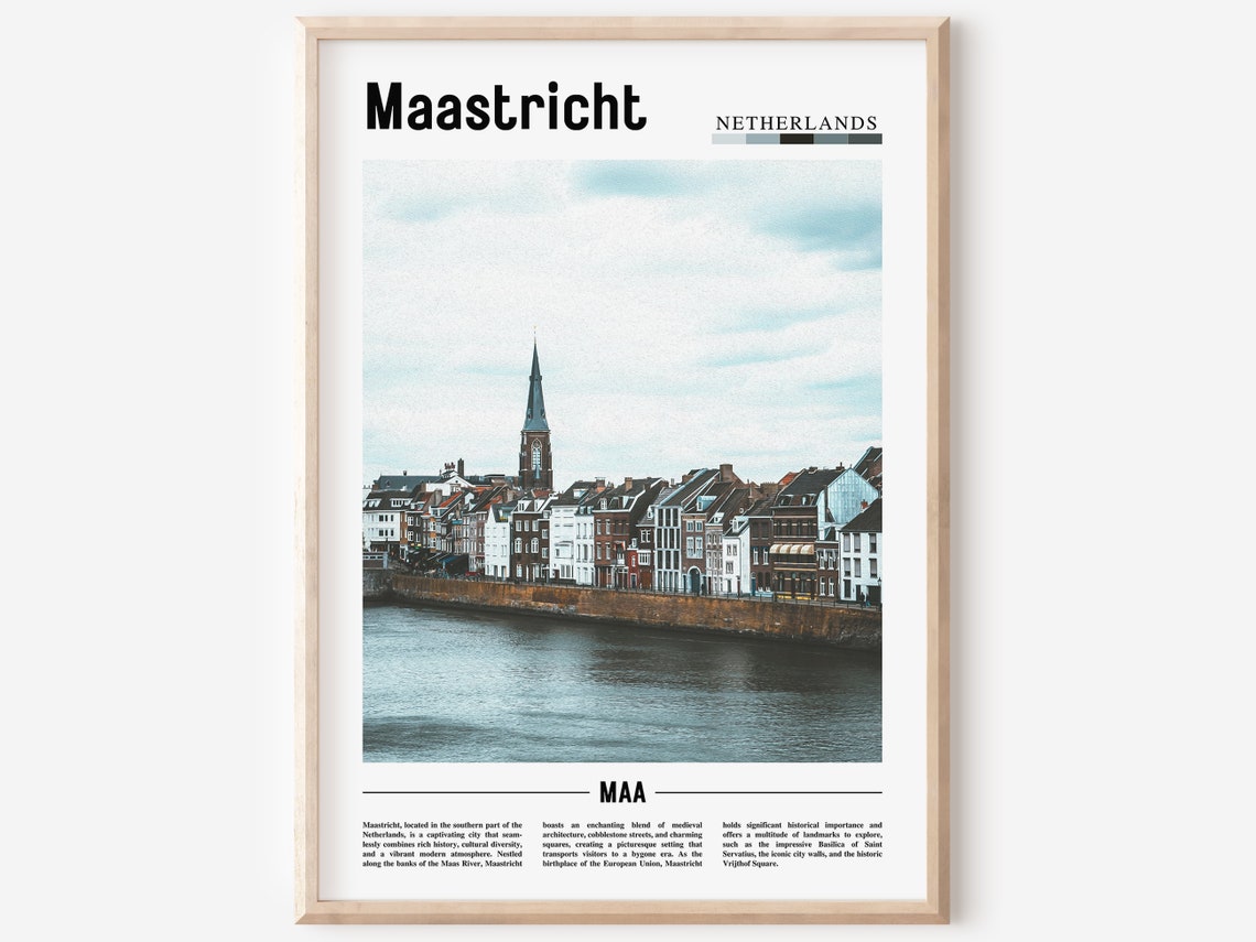 Maastricht Poster Maastricht Print Maastricht Wall Art Europe Photo Europe Poster Europe Print Travel Poster