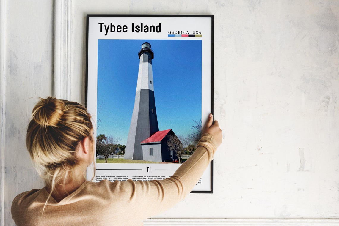 Tybee Island Poster Tybee Island Print Tybee Island Wall Art United States Photo United States Poster United States Print - Image 2