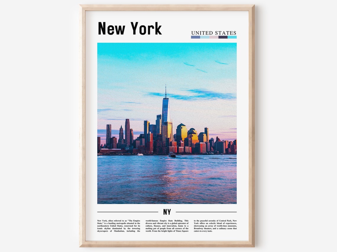New York Poster New York Print New York Wall Art Ny Photo Ny Poster Ny Print New York Photo Travel Poster