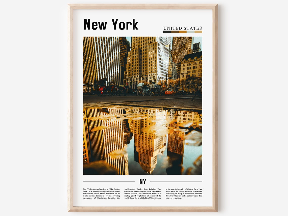 New York Poster New York Print New York Wall Art Ny Photo Ny Poster Ny Print New York Photo Travel Poster