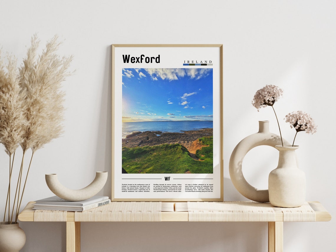 Wexford Poster Wexford Print Wexford Wall Art Europe Photo Europe Poster Europe Print Travel Poster - Image 3