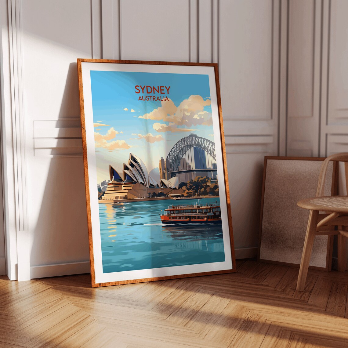 Sydney Travel Poster, Australia Custom Personalised - Image 3