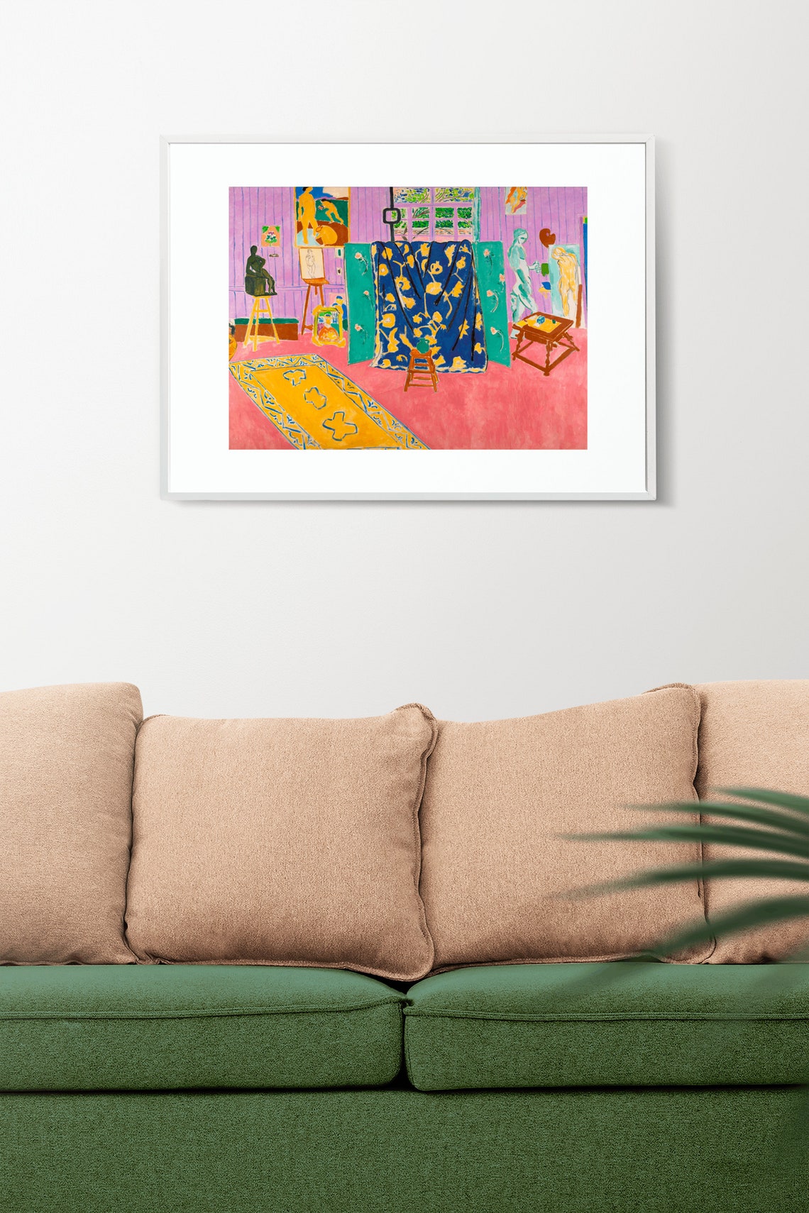 Matisse The Pink Studio Interior Vibrant Fauvist Exhibition Poster - Image 2