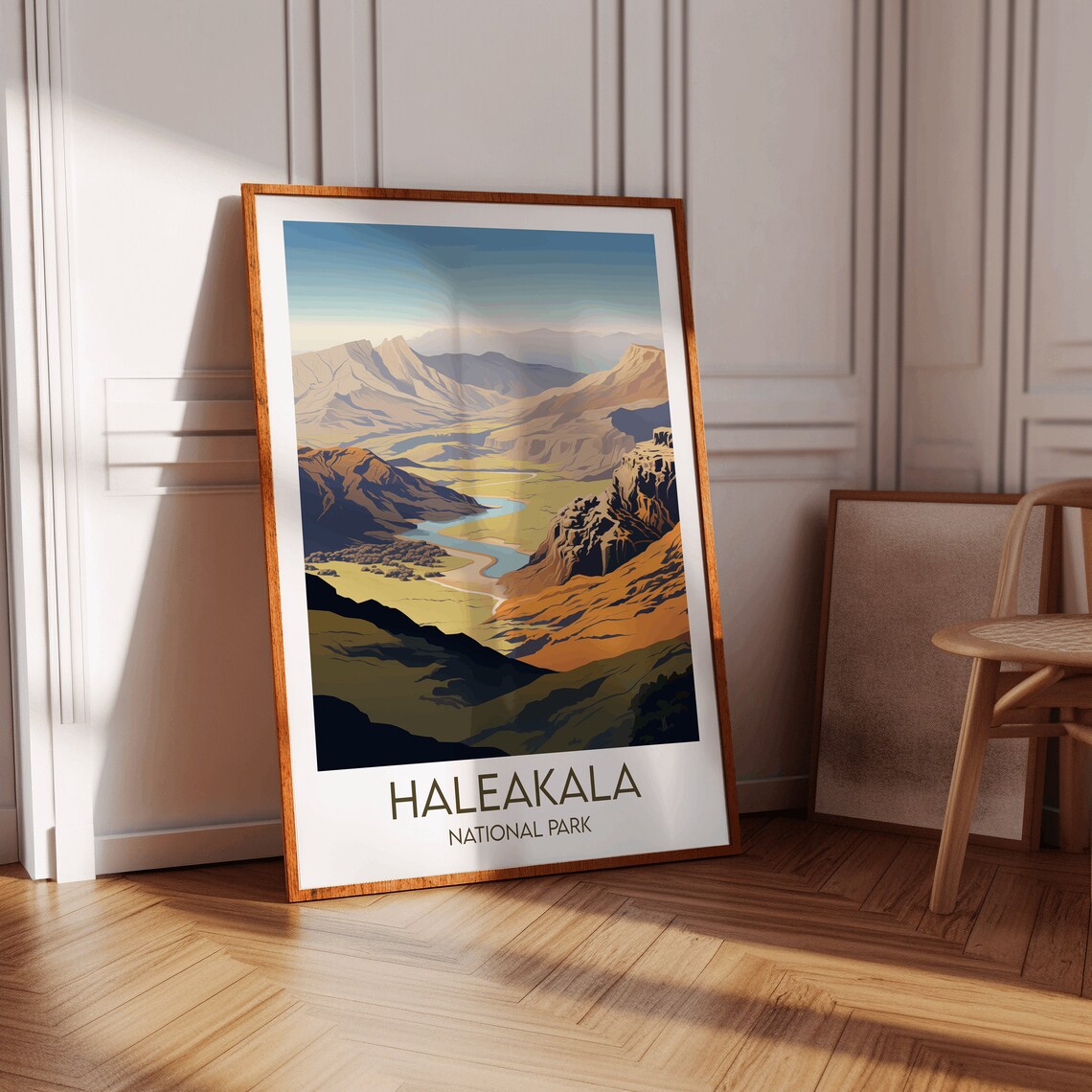 Haleakala National Park Hawaii Volcanic Landscape Valley Poster - Image 2