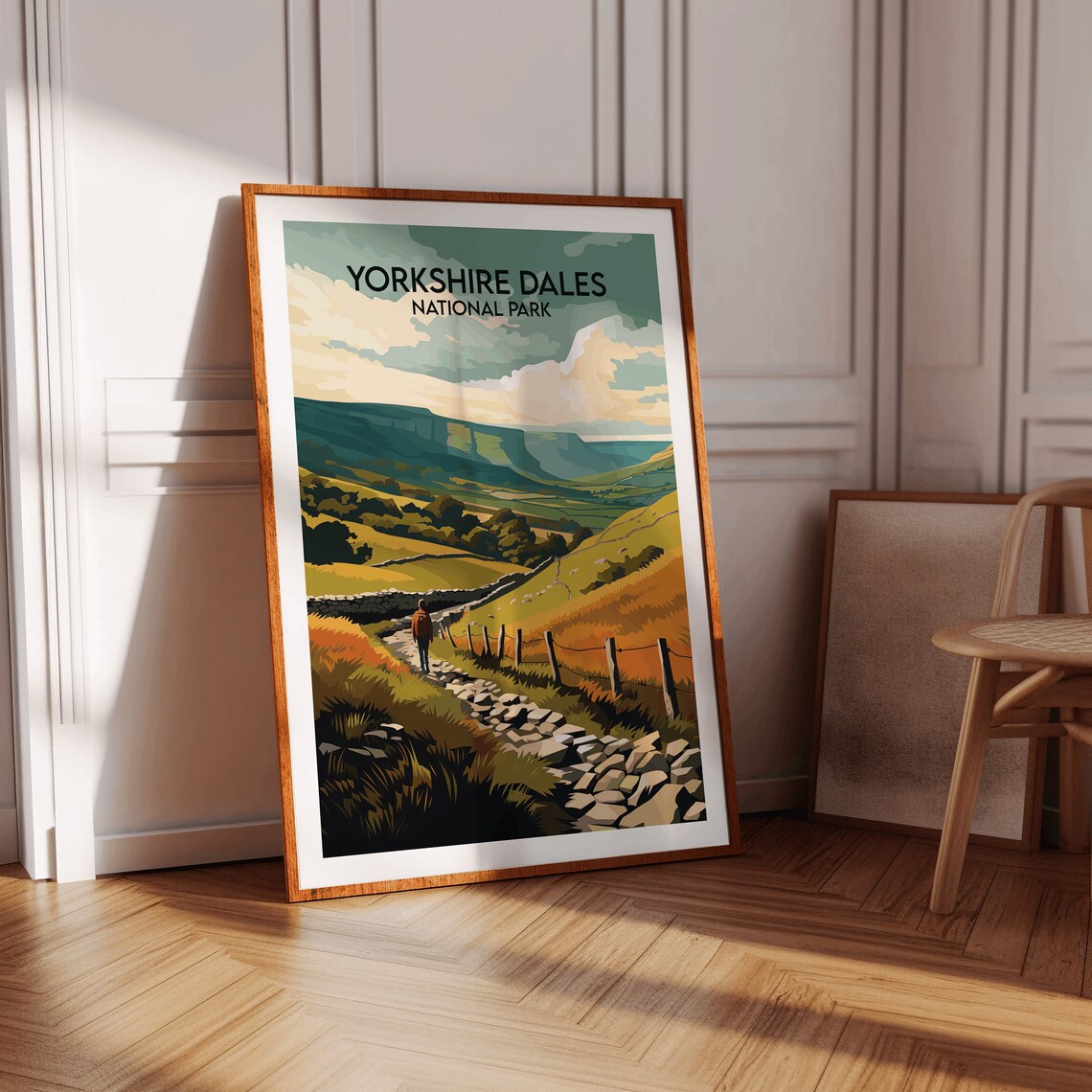 Yorkshire Dales National Park Travel Print Poster - Image 4