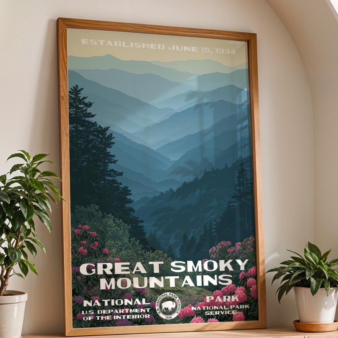 Great Smoky Mountains National Park Nature Poster