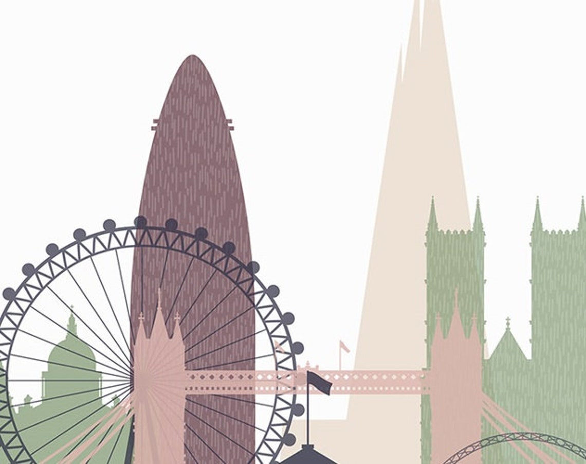 London London Wall Art Travel Print Art Print London Print Wall Art London Poster London Travel Poster Wall Art - Image 2