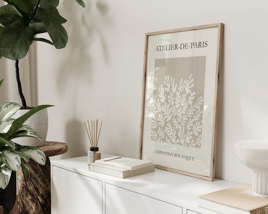 Matisse Print Boho Wall Art Henri Matisse Neutral Prints Boho Print Wall Art Print Instant Matisse Neutral Boho - Image 4
