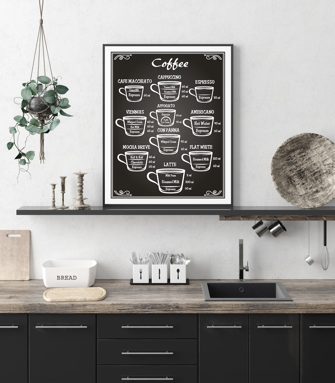Coffee - Kitchen Wall Art - Image 3