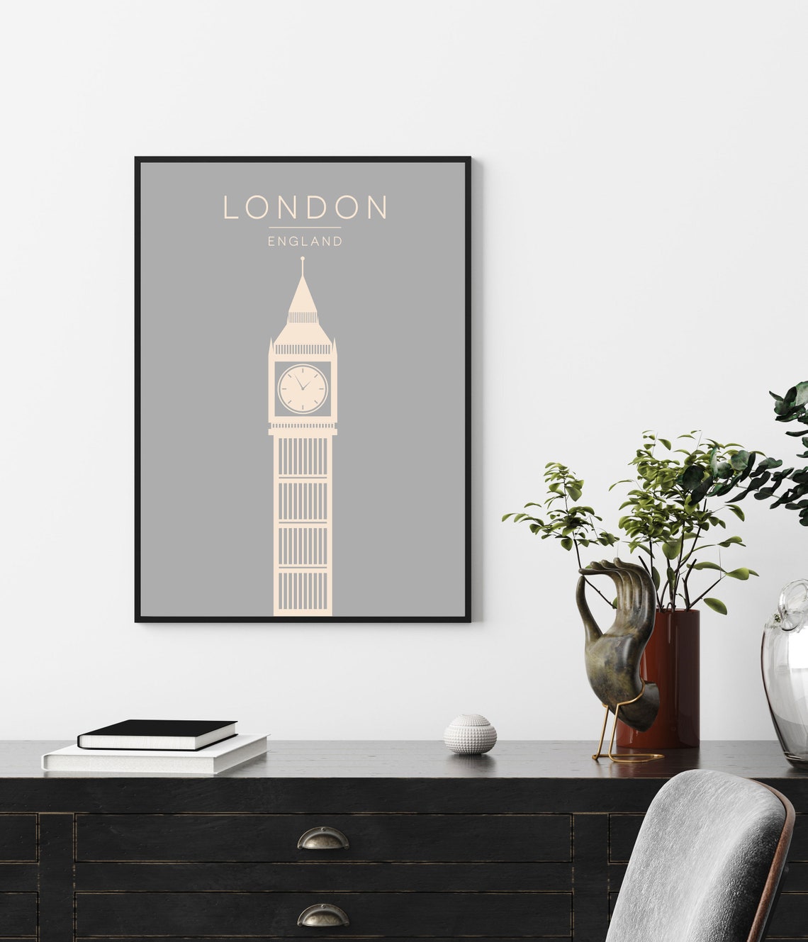 London Poster London London Print Travel London Art Print Art Print London Wall Art London Gift - Image 4