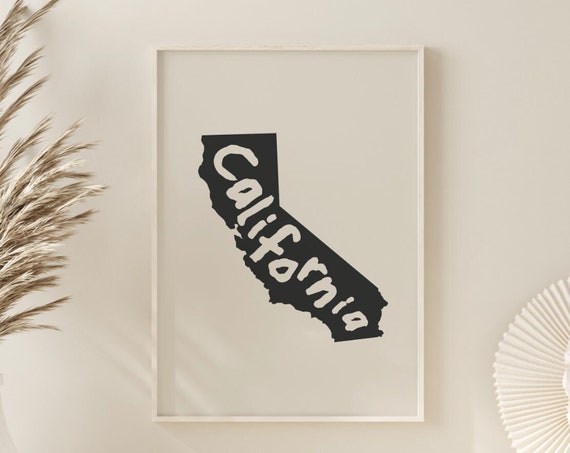 Art Map Poster Instant Living Beach Room Decor