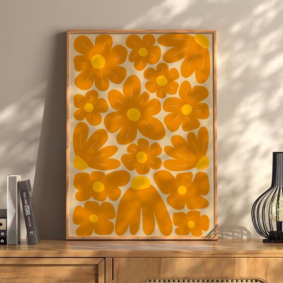 Henri Matisse Flower Boho Style Exhibition Poster Eclectic Prints Gallery Wall Art Retro Trendy Instant